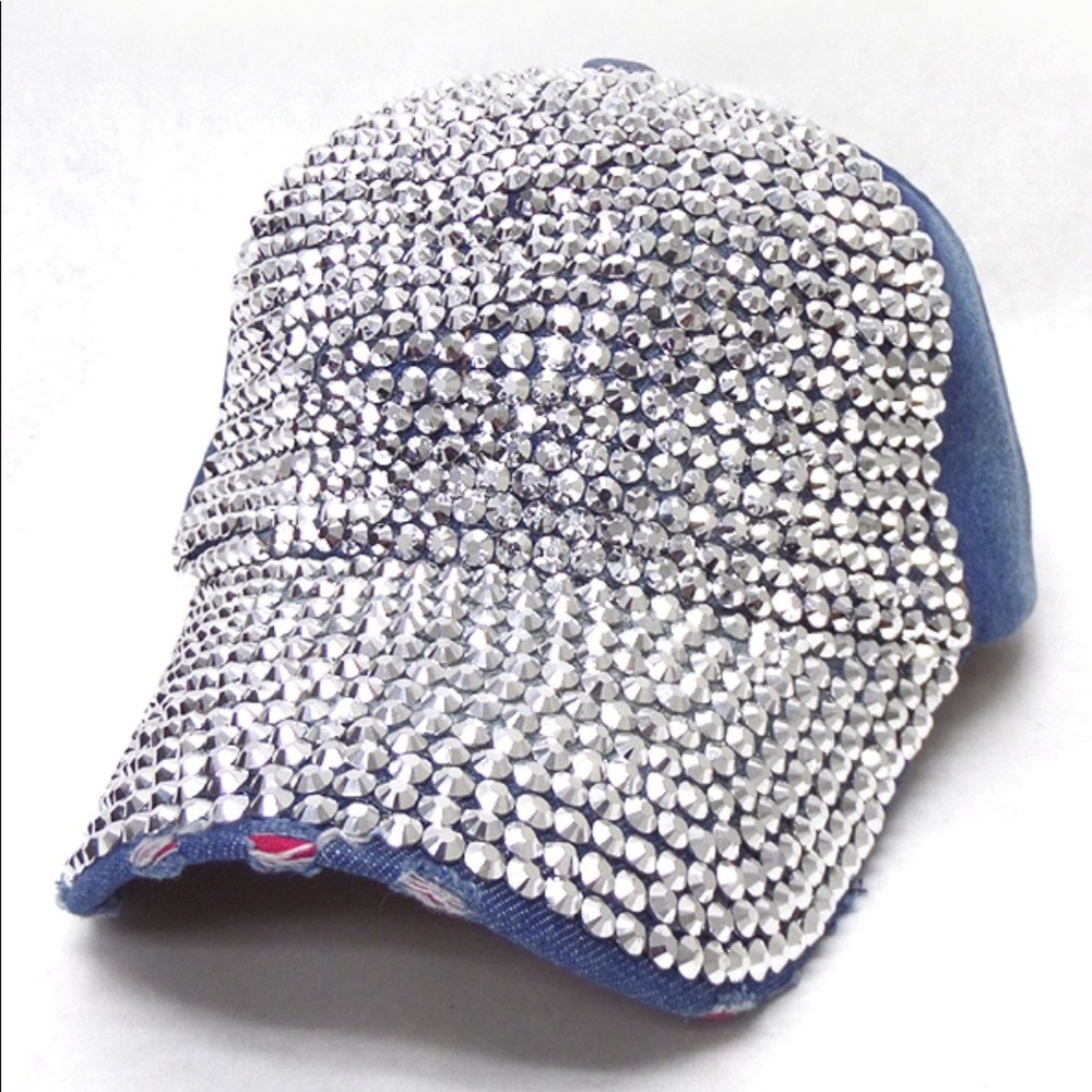 Rhinestone Bling Hat